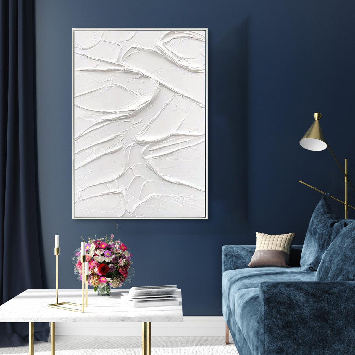 Seascape Symphony: Abstract Textured Waves - Zelly Collection