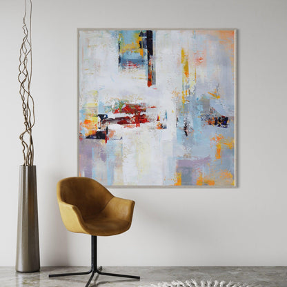 Whispers of the Cosmos: An Abstract Tapestry - Zelly Collection