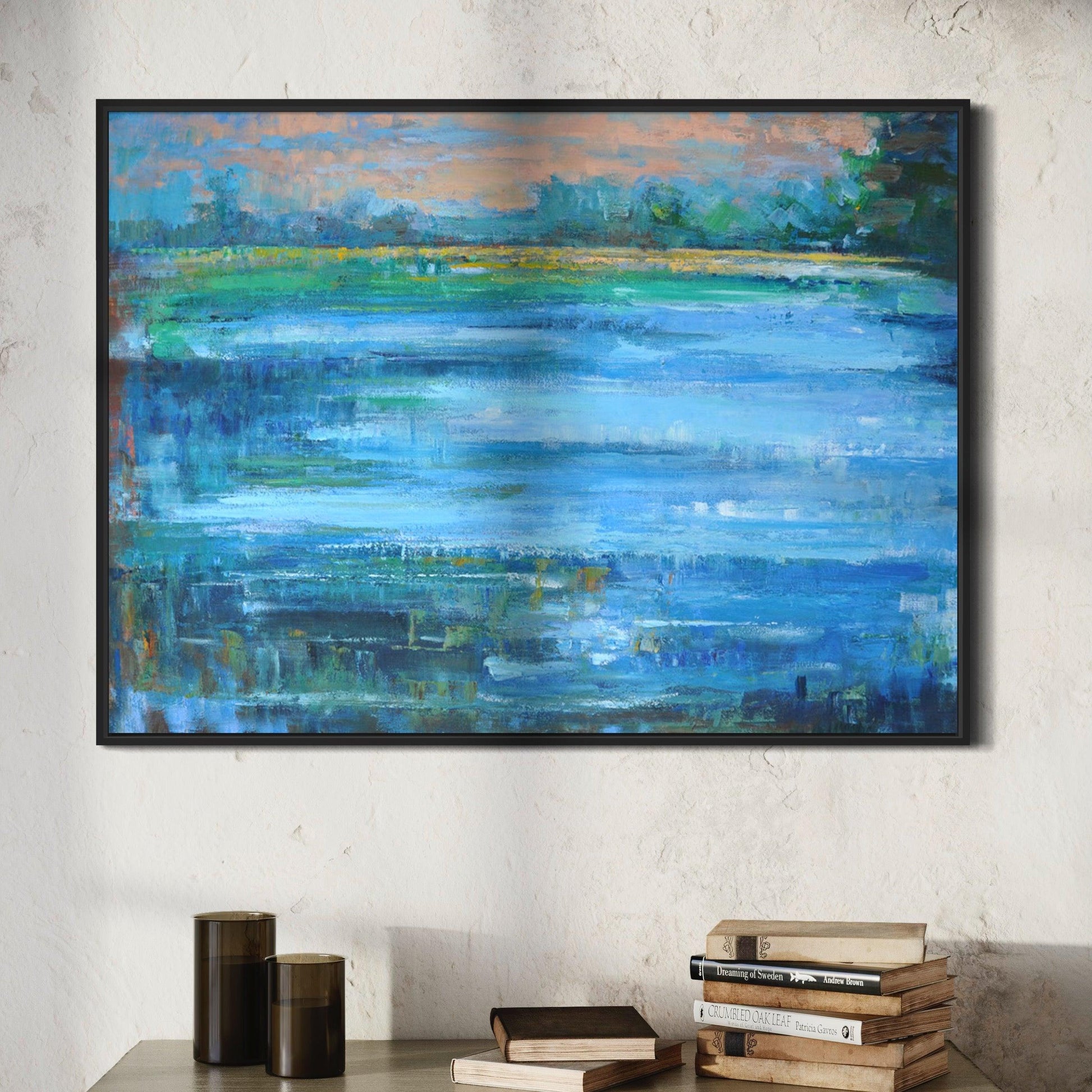 Tranquil Waters II: The Blue Lake by Your Doorstep - Zelly Collection