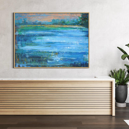 Tranquil Waters II: The Blue Lake by Your Doorstep - Zelly Collection