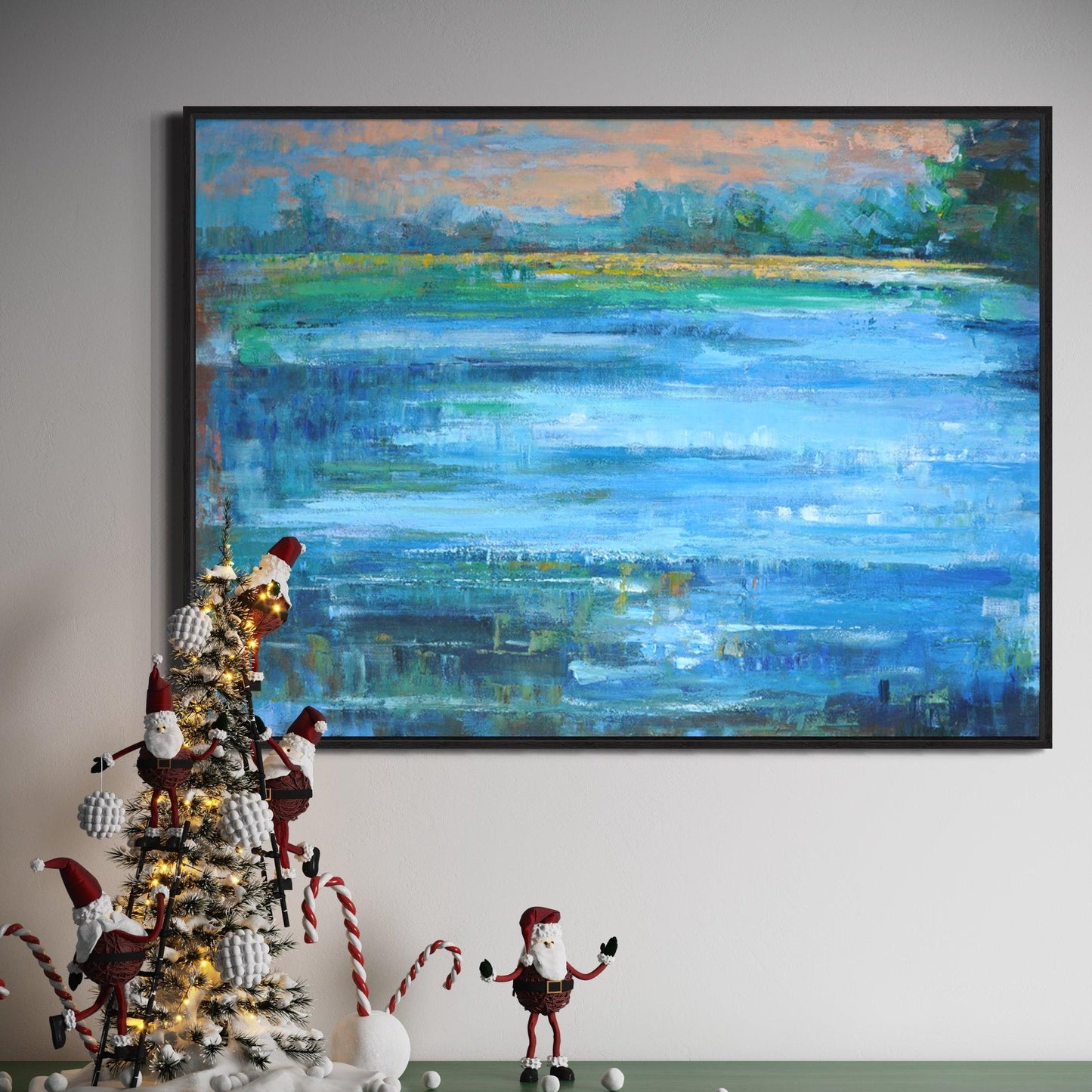 Tranquil Waters II: The Blue Lake by Your Doorstep - Zelly Collection