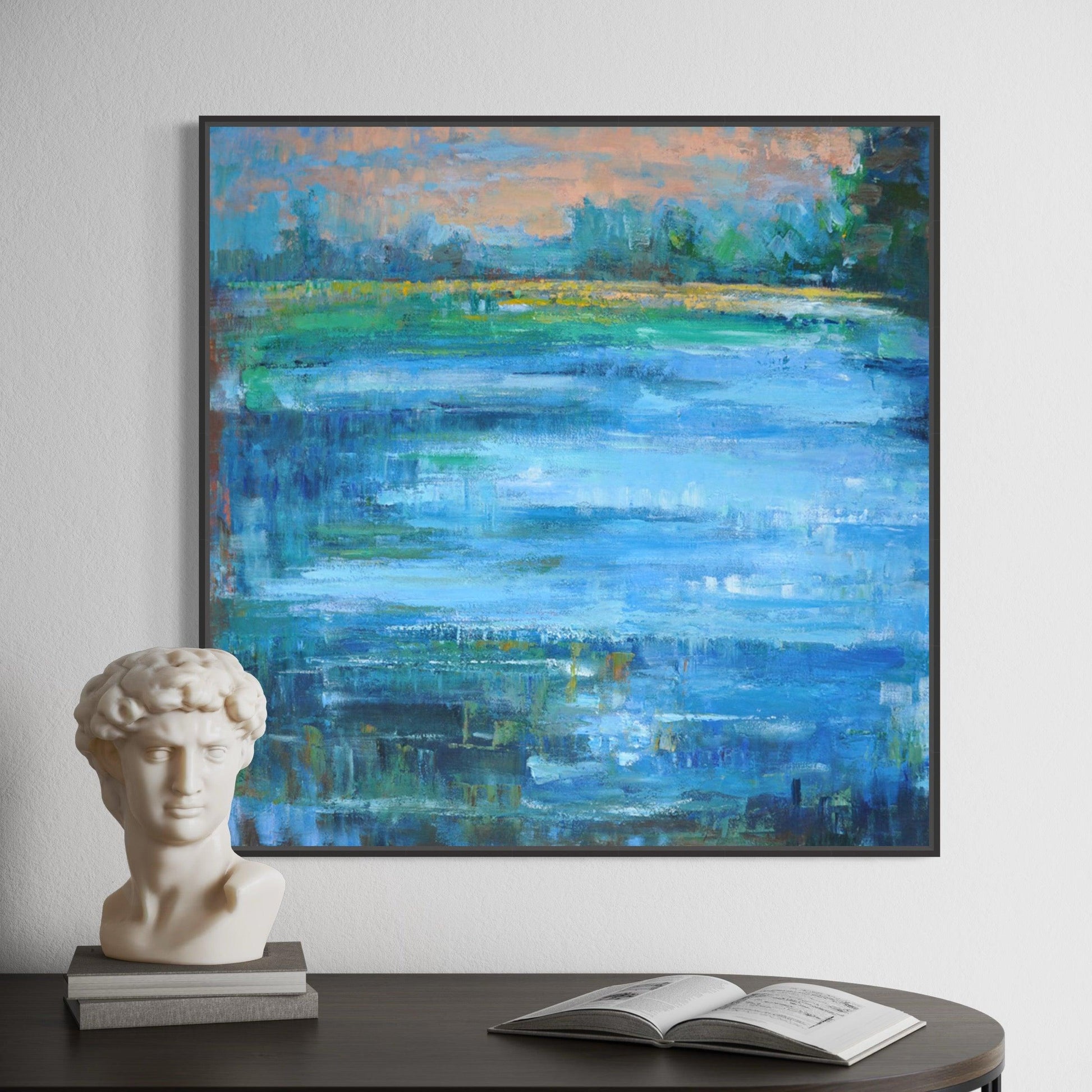 Tranquil Waters: The Blue Lake by Your Doorstep - Zelly Collection