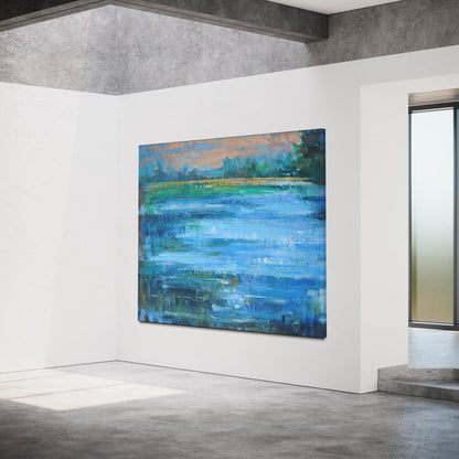 Tranquil Waters II: The Blue Lake by Your Doorstep - Zelly Collection