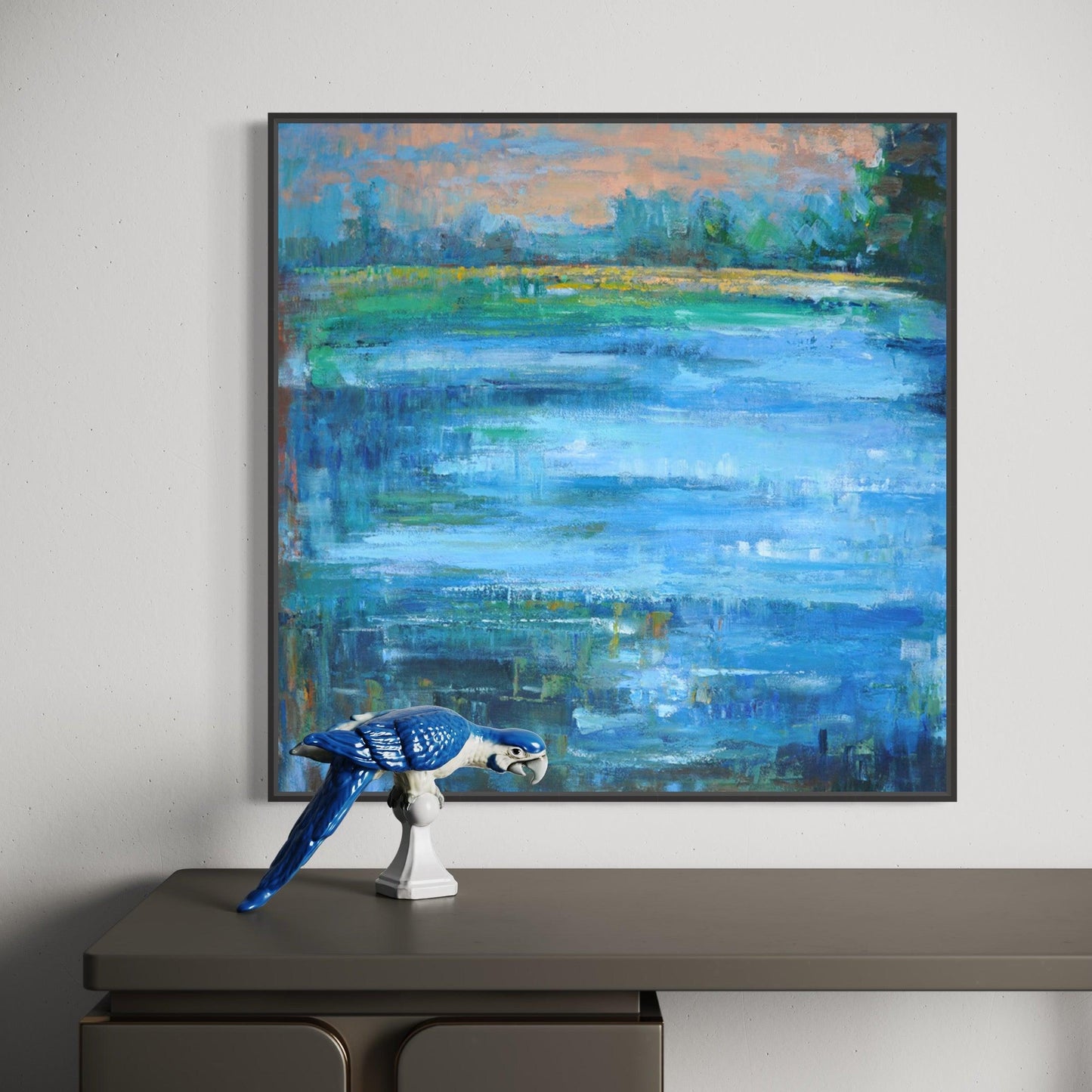 Tranquil Waters: The Blue Lake by Your Doorstep - Zelly Collection