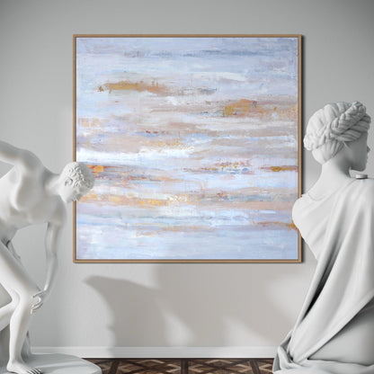 Fog-kissed Dreams: A Surreal Abstract Symphony - Zelly Collection