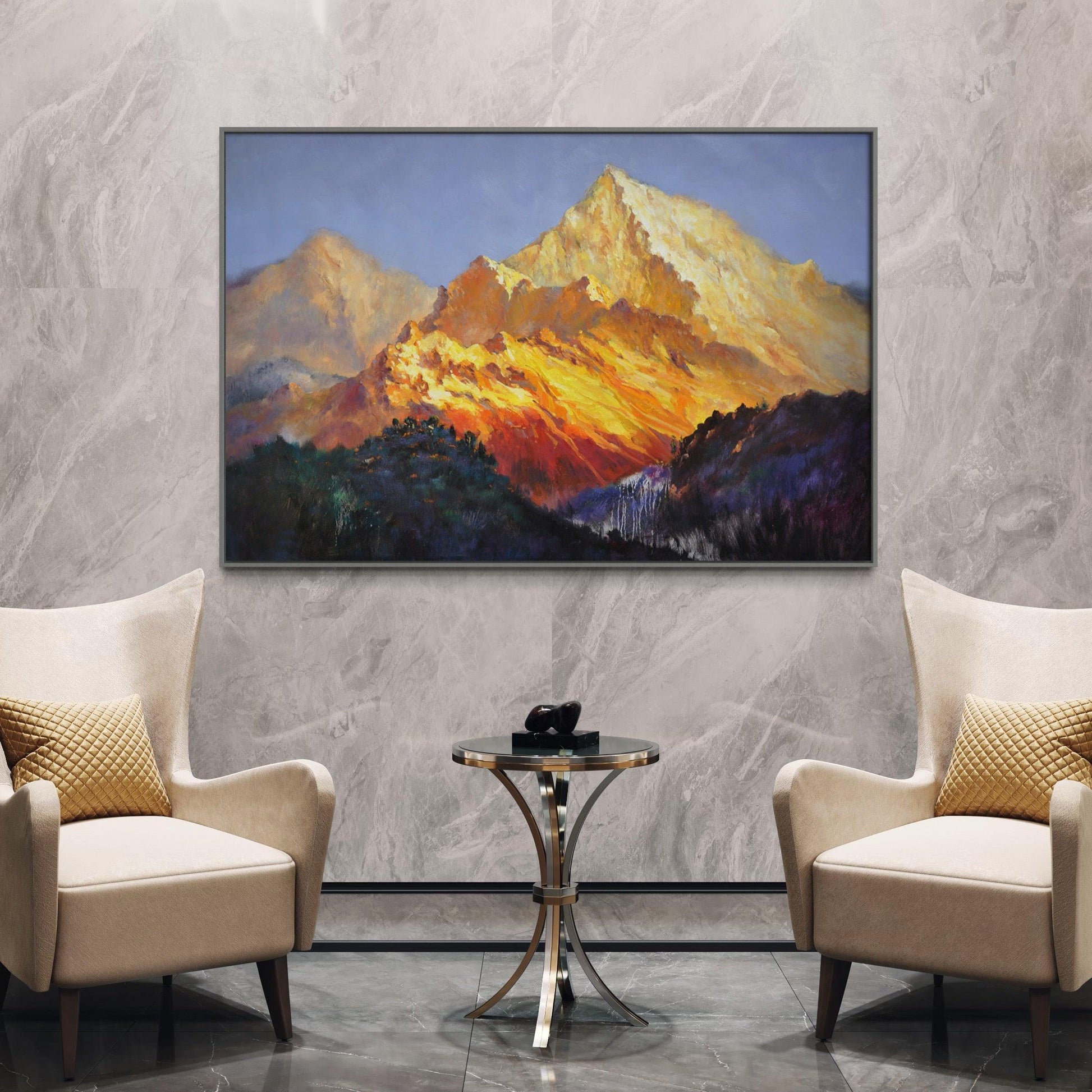 Sunlight on Golden Mountains - Zelly Collection