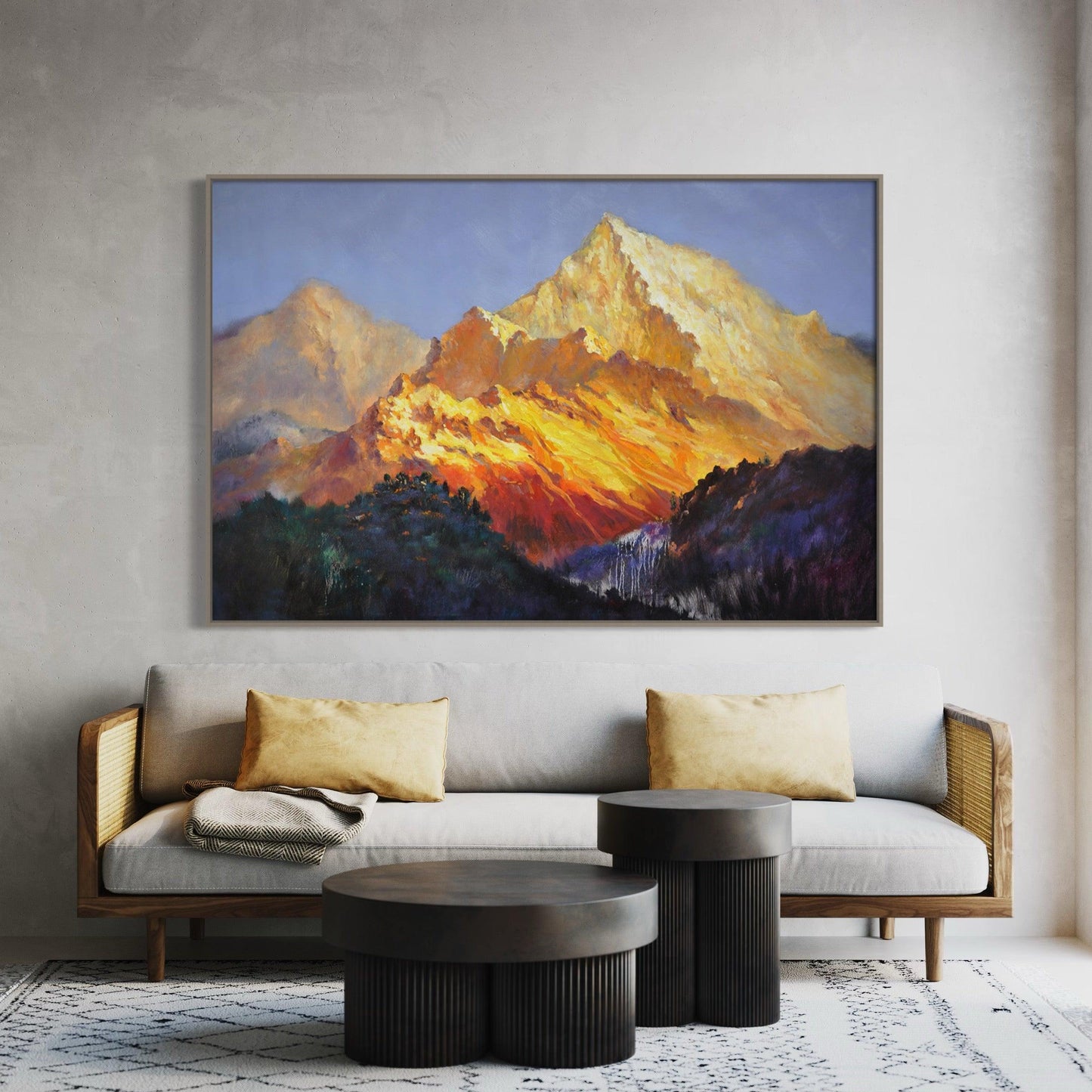 Sunlight on Golden Mountains - Zelly Collection