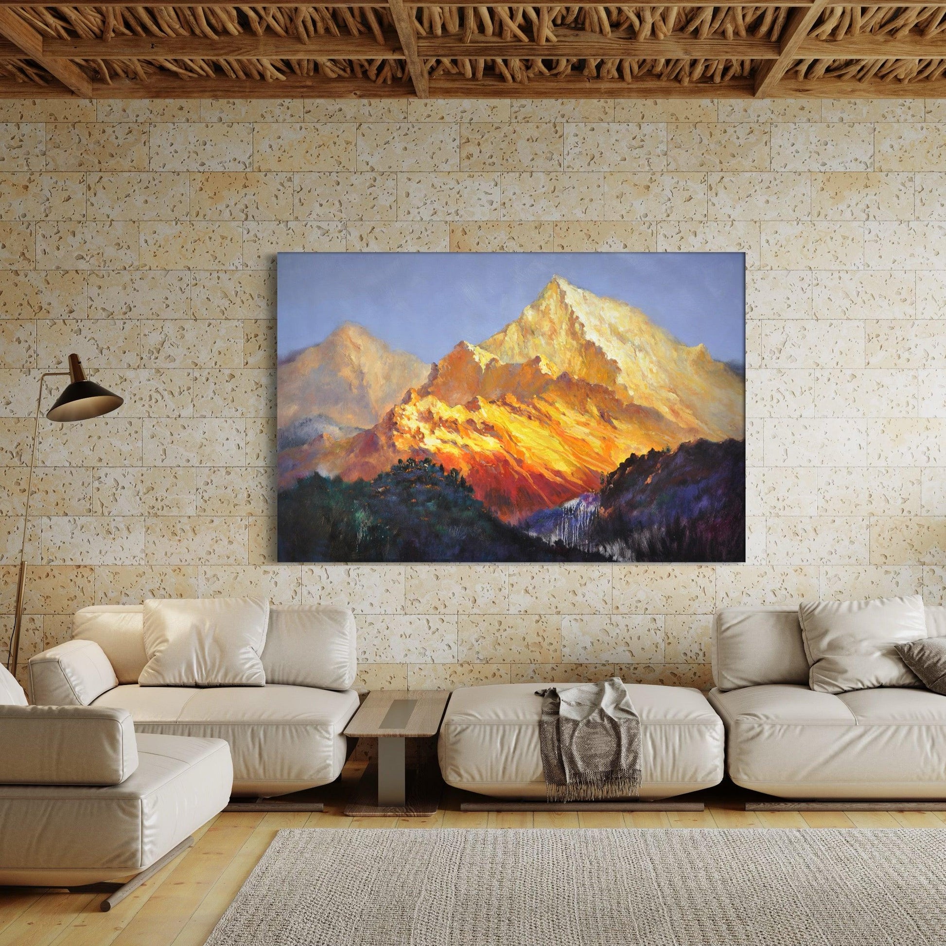 Sunlight on Golden Mountains - Zelly Collection