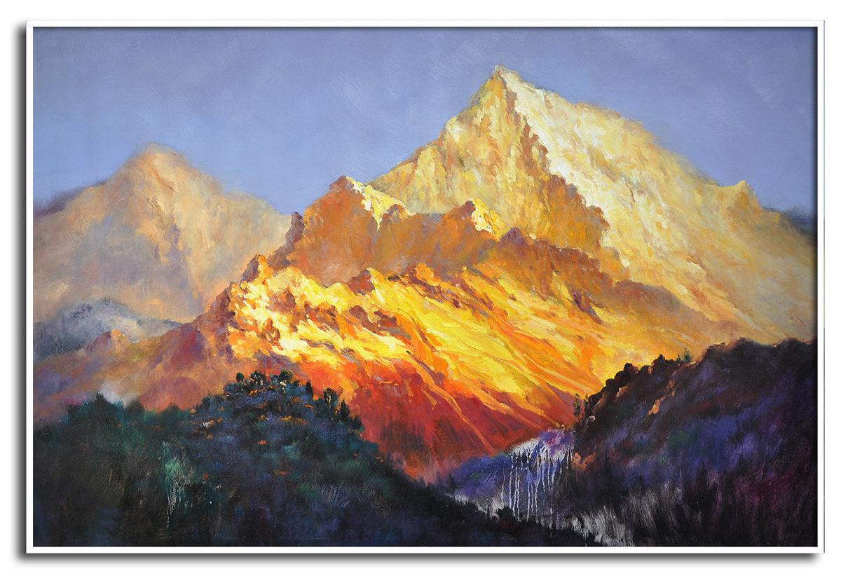 Sunlight on Golden Mountains - Zelly Collection