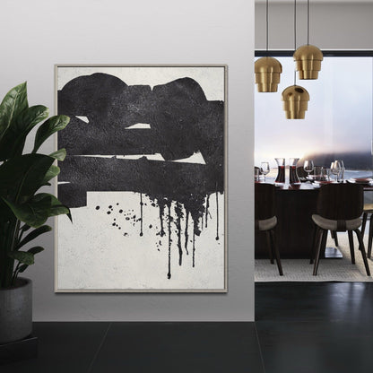 Eternal Harmony: Journey Through the Abyss of Monochrome Abstraction - Zelly Collection