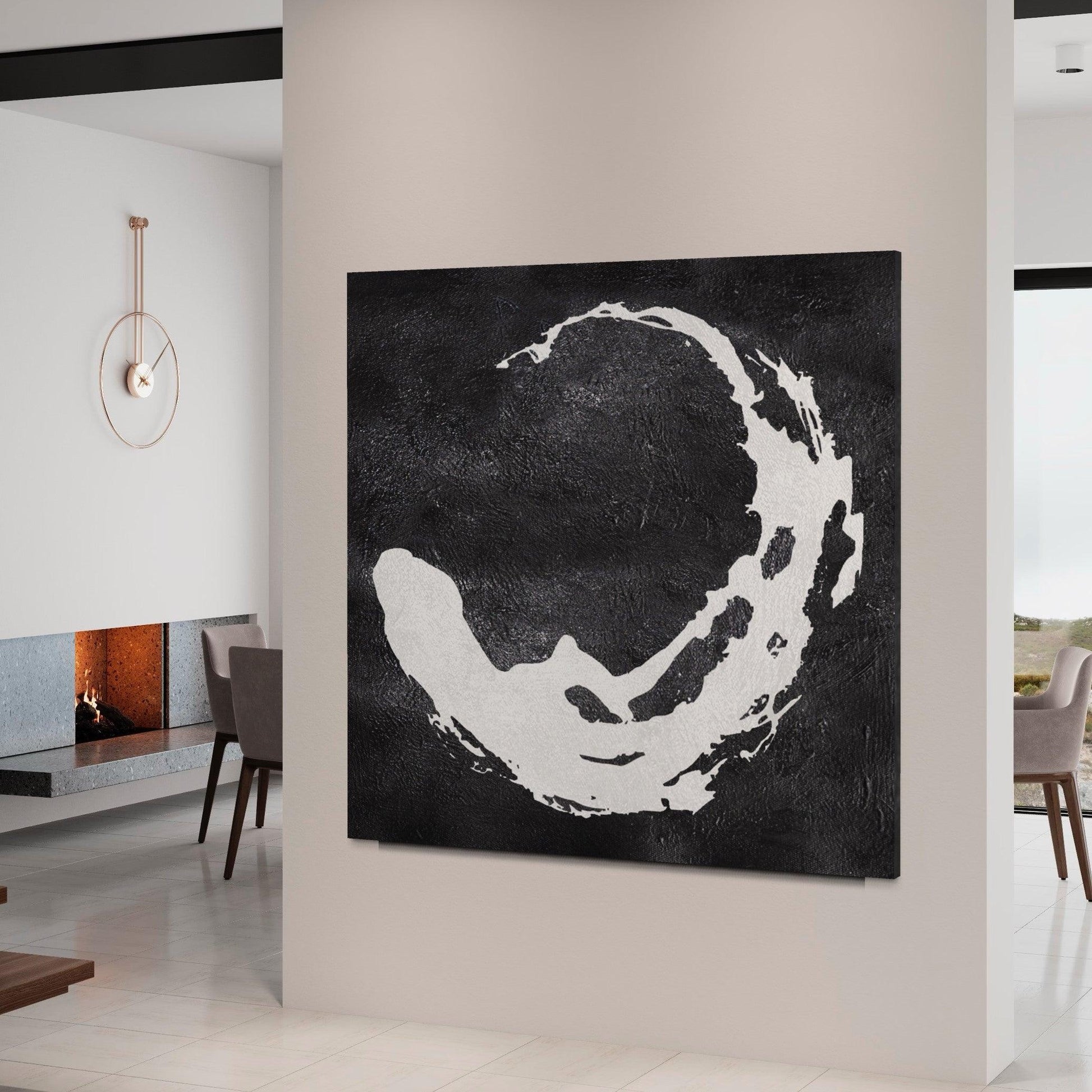 Beyond Shadows: A Zen Journey in Monochrome Minimalism - Zelly Collection