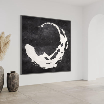 Beyond Shadows: A Zen Journey in Monochrome Minimalism - Zelly Collection