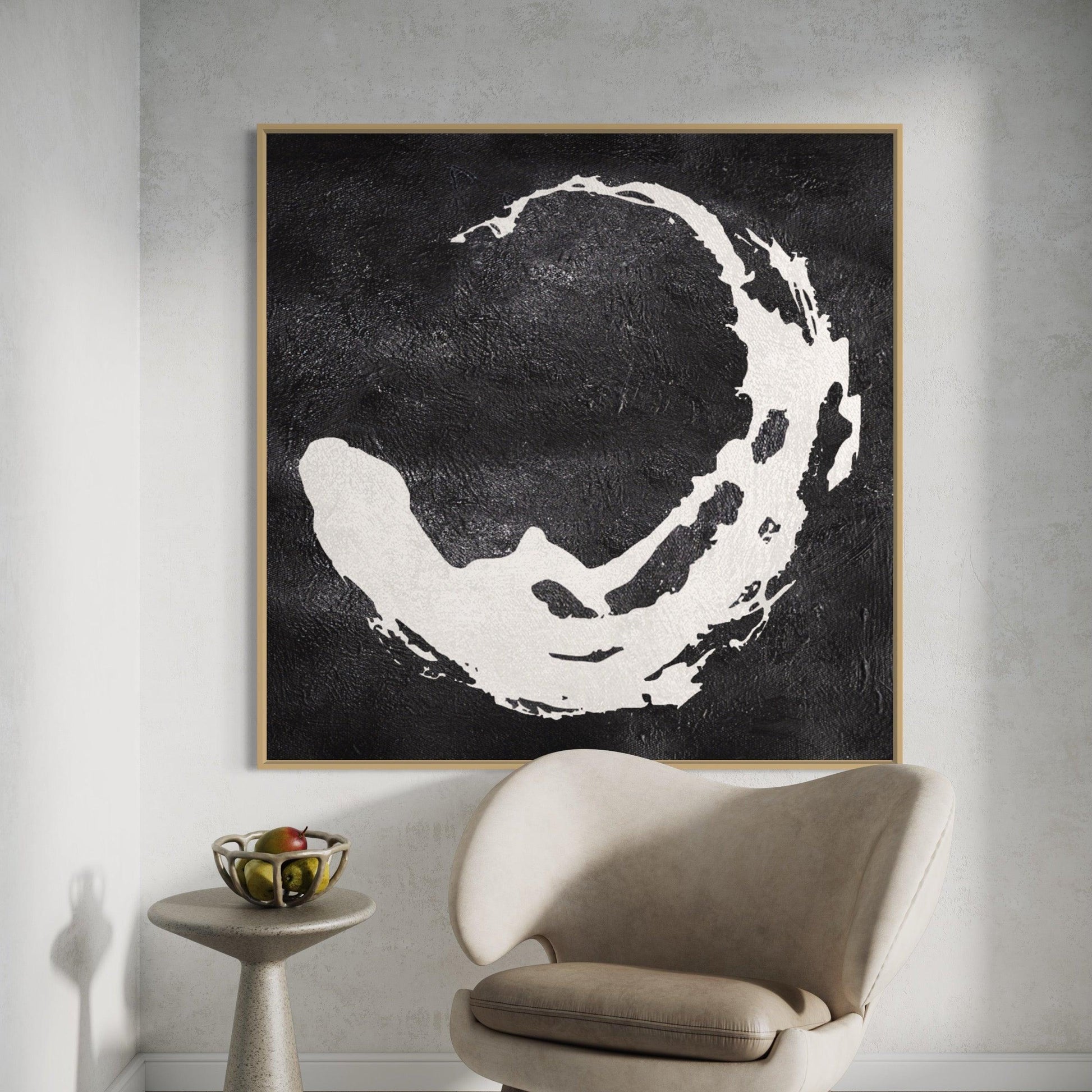 Beyond Shadows: A Zen Journey in Monochrome Minimalism - Zelly Collection