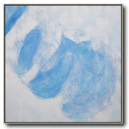 Let It Go: Serene Freedom a Minimalist Abstract - Zelly Collection