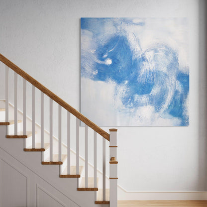 Blue Winds: Abstract Impressions Unleashed - Zelly Collection