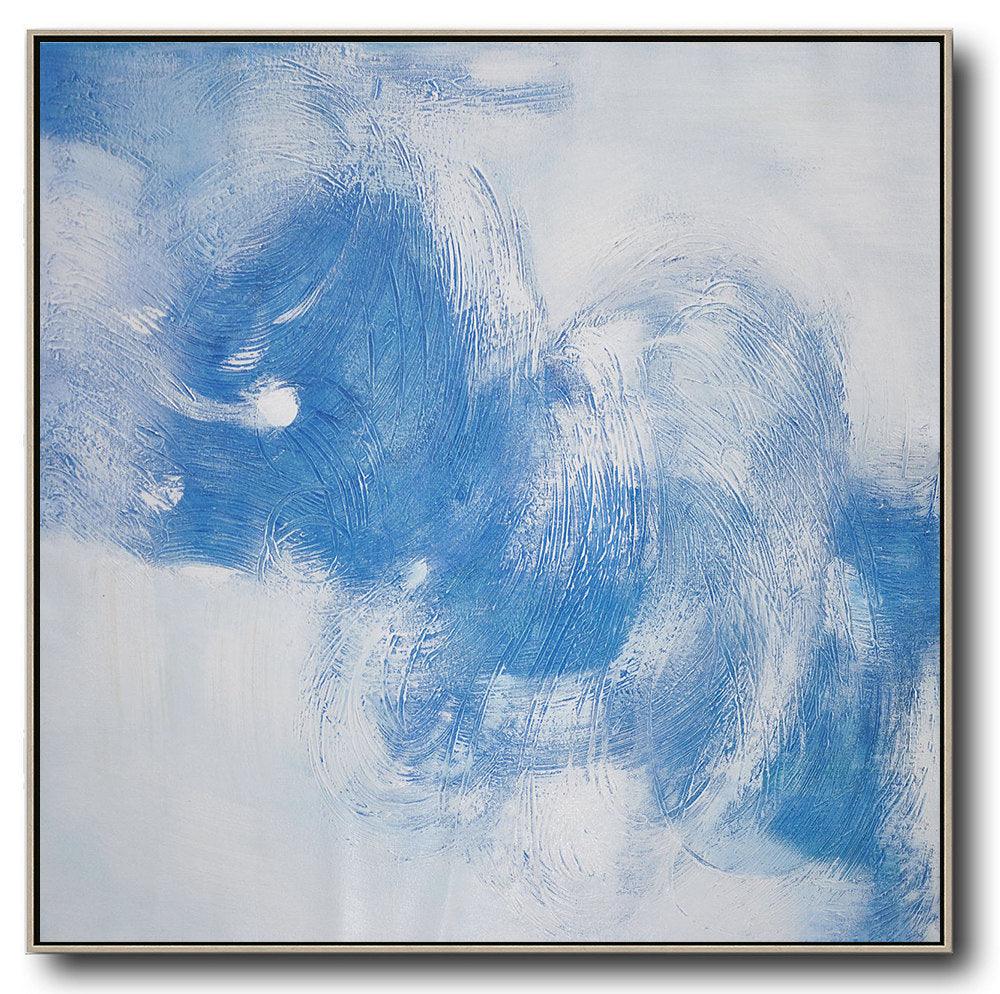 Blue Winds: Abstract Impressions Unleashed - Zelly Collection