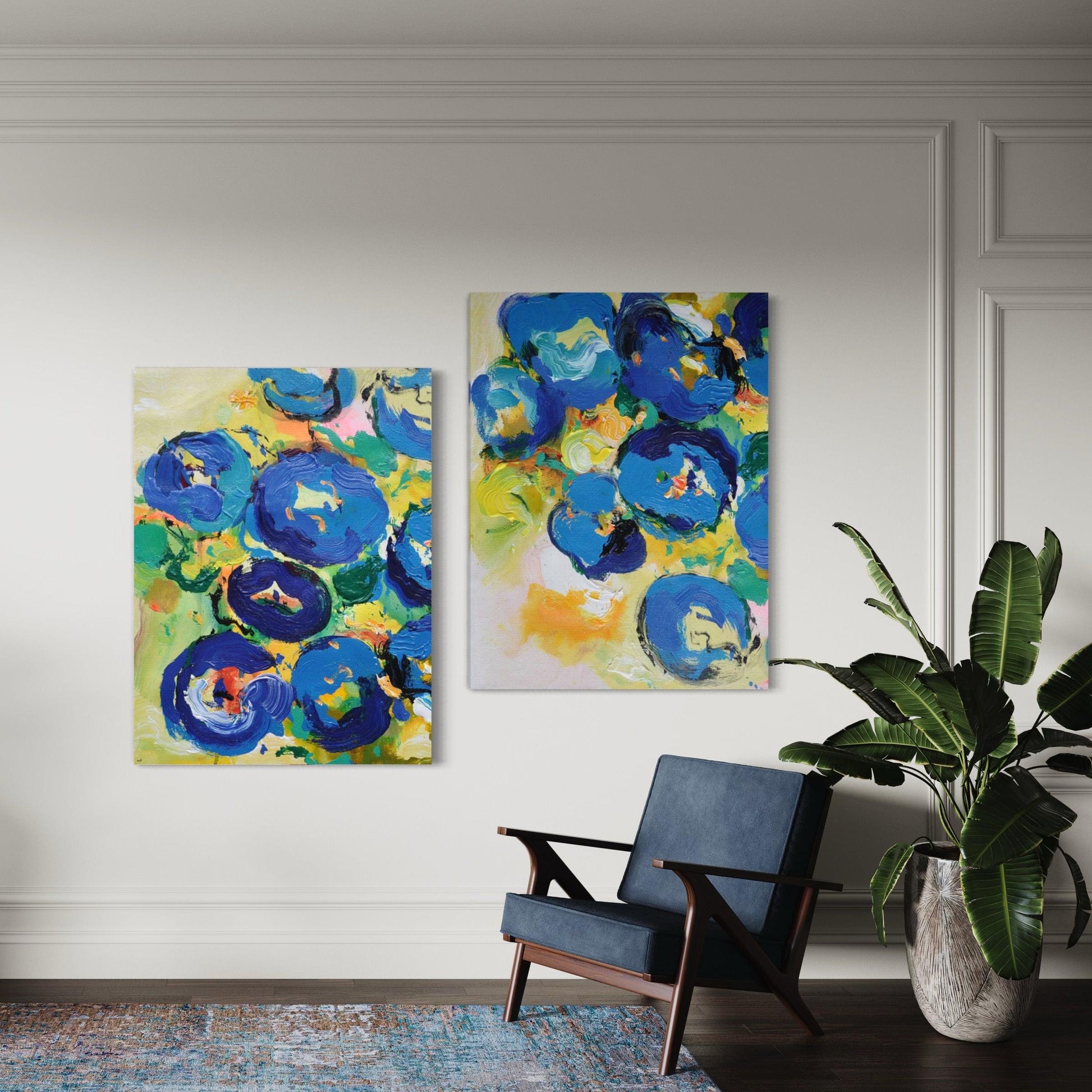 Abstract Passion Pairing - Zelly Collection