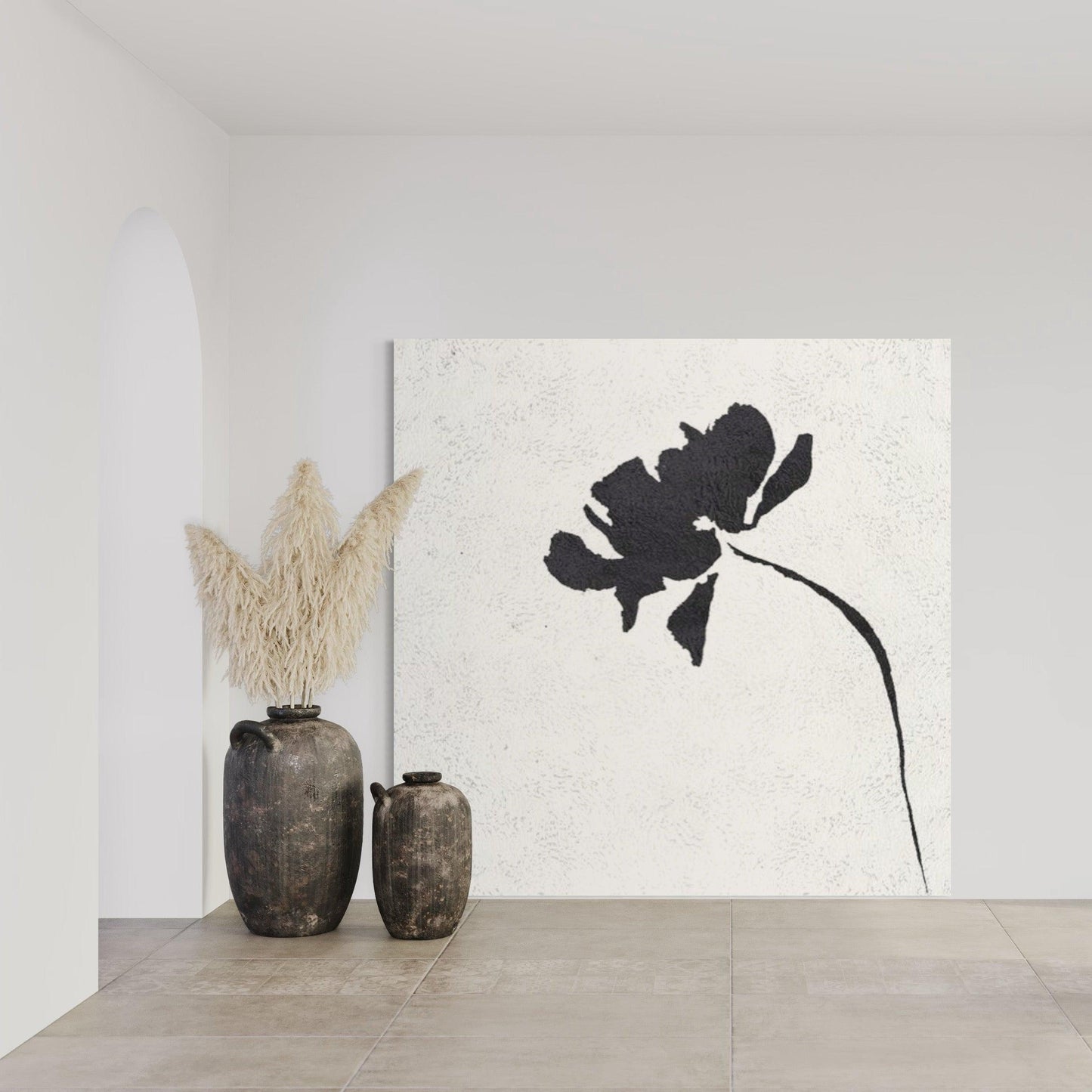 Pure Serenity: Modern Minimalist Reflection - Zelly Collection