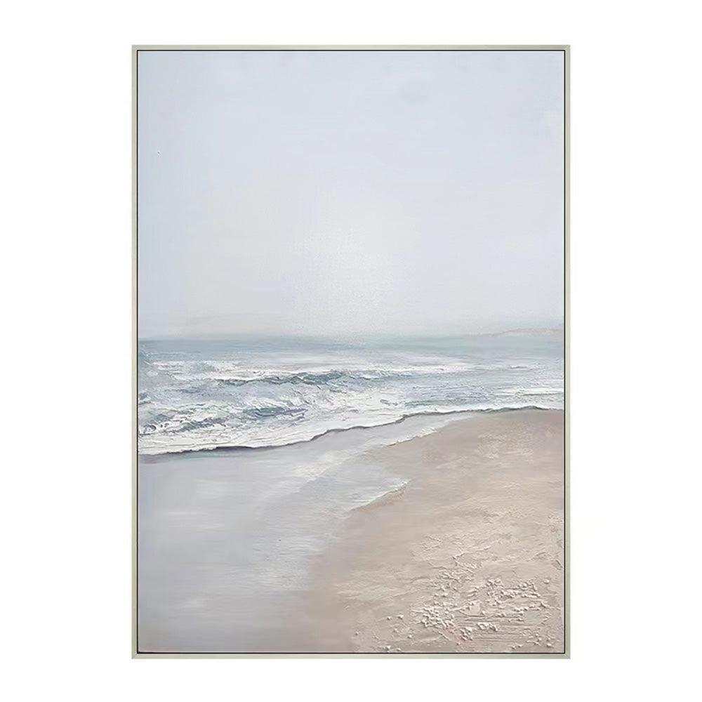 Seascape Serenity: Oceanic Rhythms Artwork - Zelly Collection