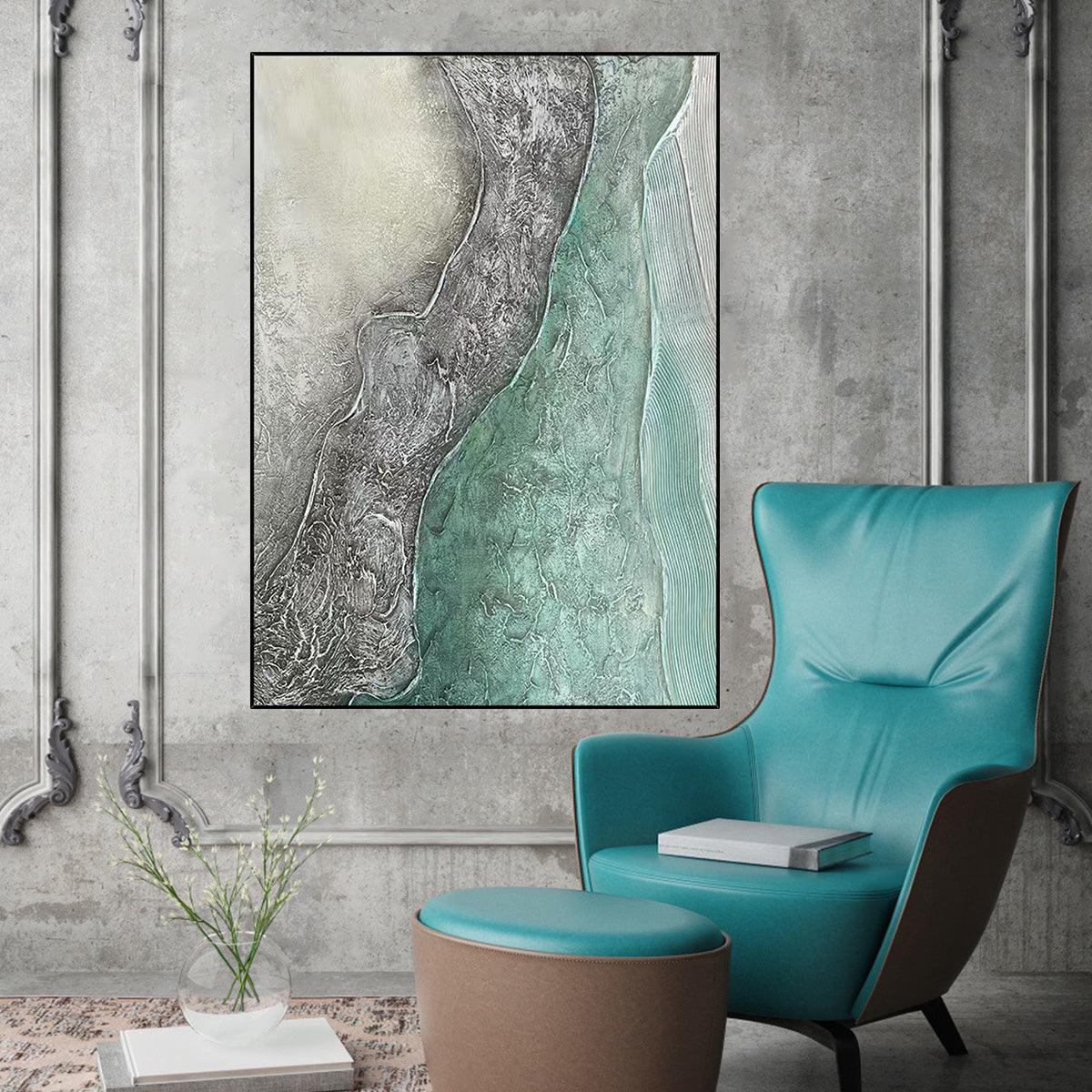 Sea View: Abstract Relaxing Breeze - Zelly Collection