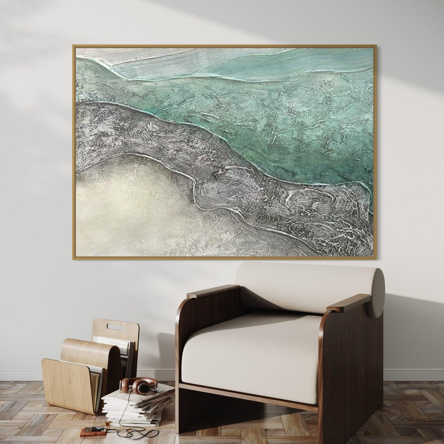 Sea View: Abstract Relaxing Breeze - Zelly Collection