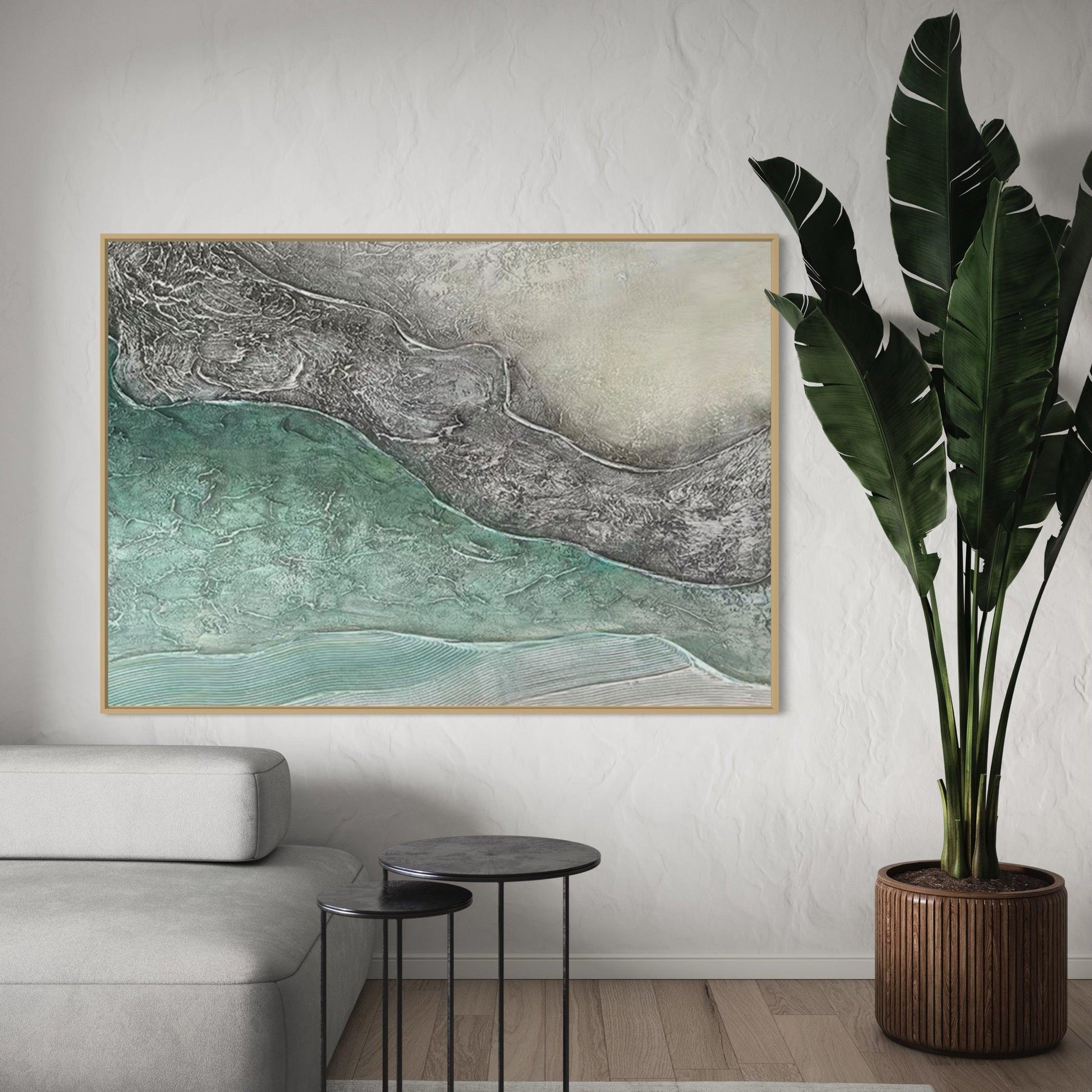 Sea View: Abstract Relaxing Breeze - Zelly Collection