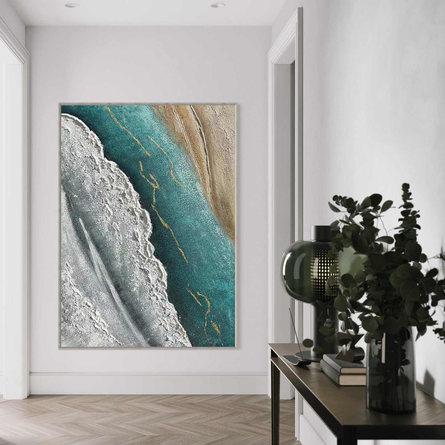 Sea View: Abstract Relaxing Breeze II - Zelly Collection