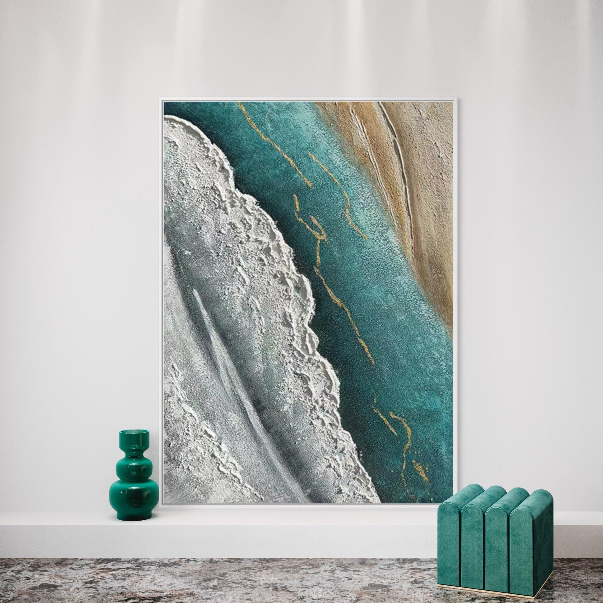 Sea View: Abstract Relaxing Breeze II - Zelly Collection