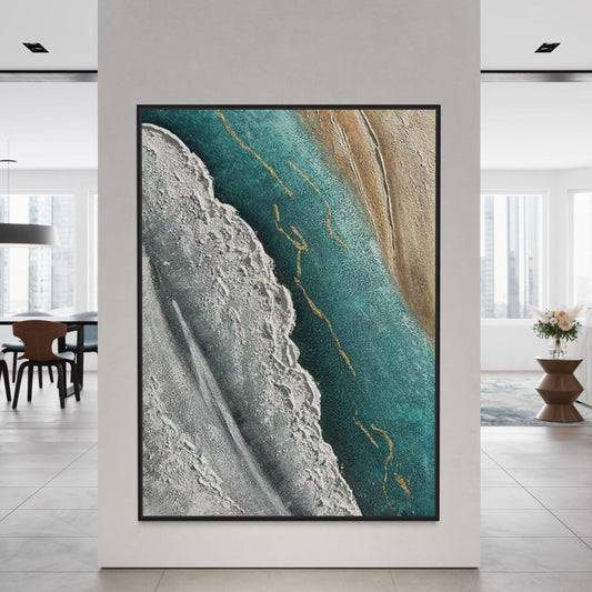 Sea View: Abstract Relaxing Breeze II - Zelly Collection