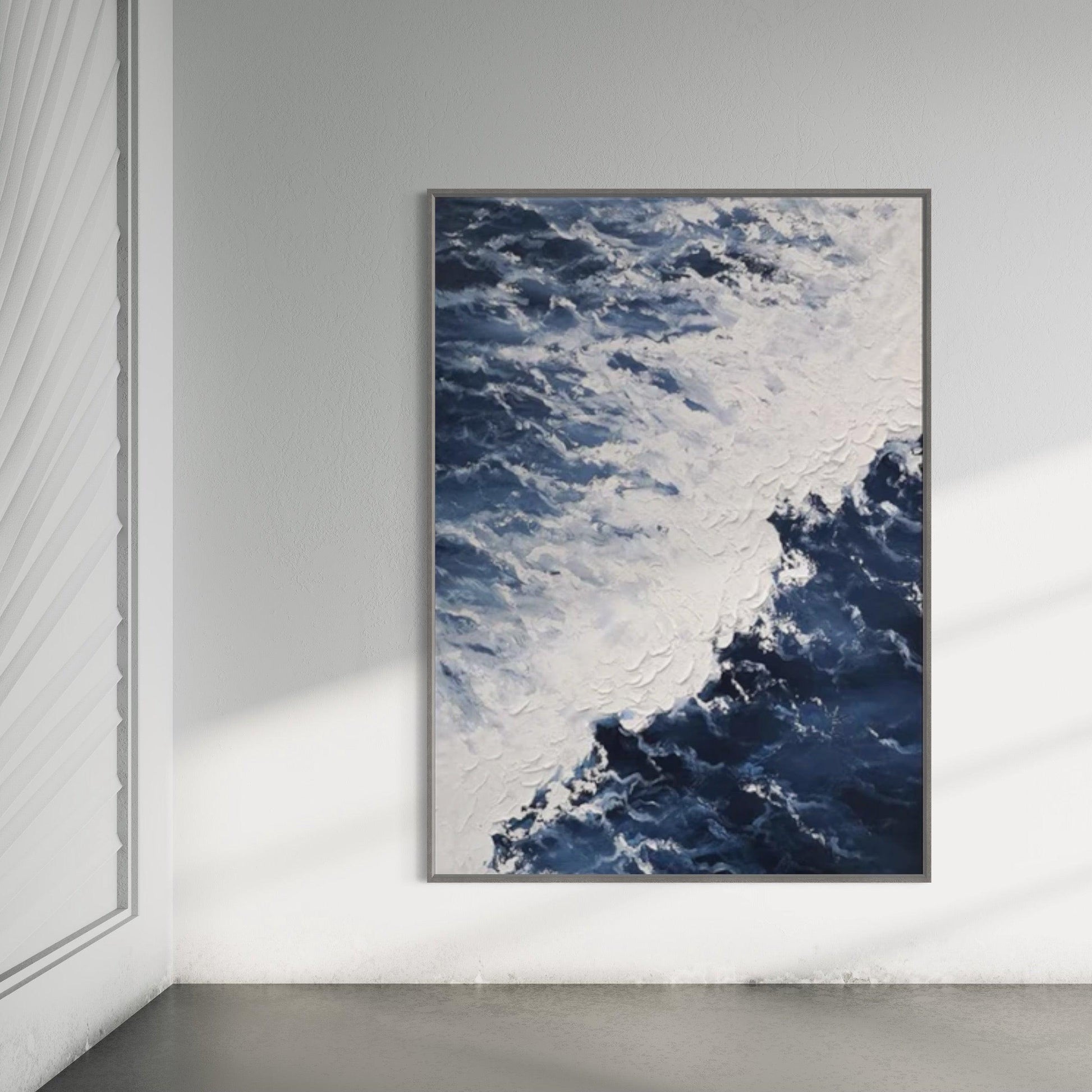 Oceanic Momentum: Abstract Pacific Currents - Zelly Collection