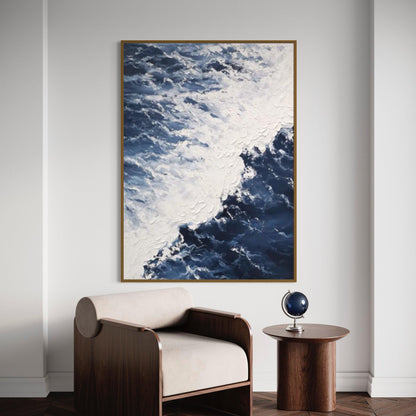 Oceanic Momentum: Abstract Pacific Currents - Zelly Collection