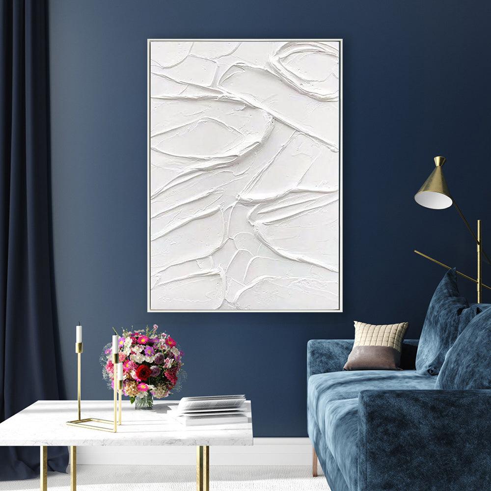 Silent Shores: Abstract Textured Beach - Zelly Collection